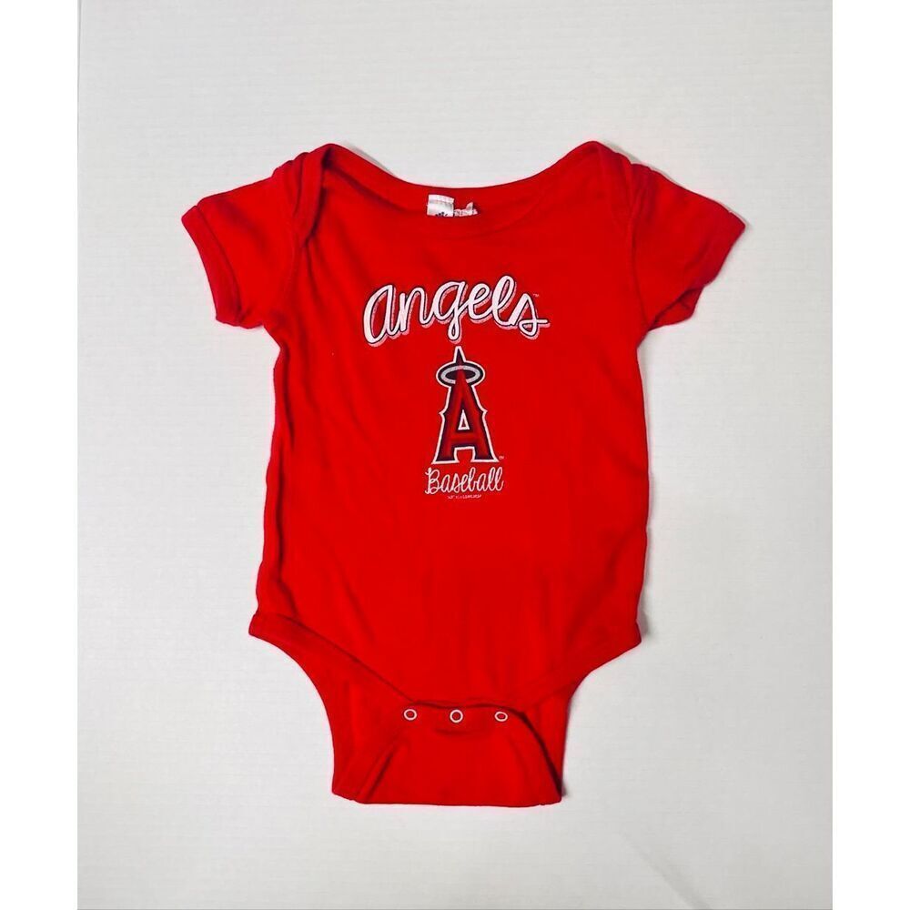 Soft As A Grape MLB Angels Bodysuit   Boys Size 12 Months